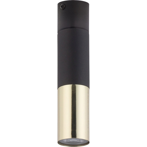 Elit 5 black&amp;gold tube semi flush ceiling ligh TK Lighting