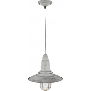 Fisherman 32 grey industrial pendant lamp Trio