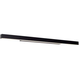 Linear 113 LED black bathroom dimmable wall lamp MaxLight