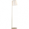 Stylowa Lampa podłogowa glamour Seda LED złota MaxLight do salonu i sypialni.