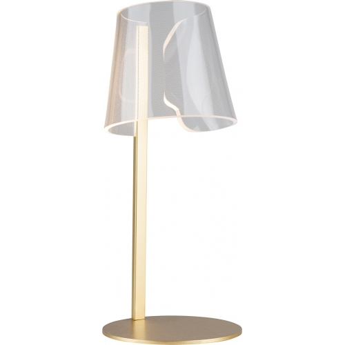 Seda Led Gold Glamour Table Lamp, Glamour Lamp Shade