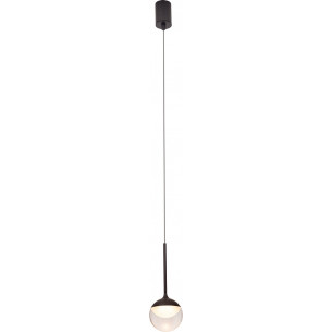 Zoom LED 10 black ball pendant lamp MaxLight