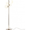 Bloom white&amp;gold glass balls floor lamp Aldex