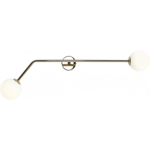 Pure II white&amp;gold glass balls wall lamp Aldex