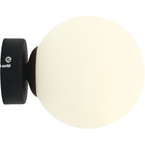 Ball 14 white&amp;black glass ball wall lamp Aldex