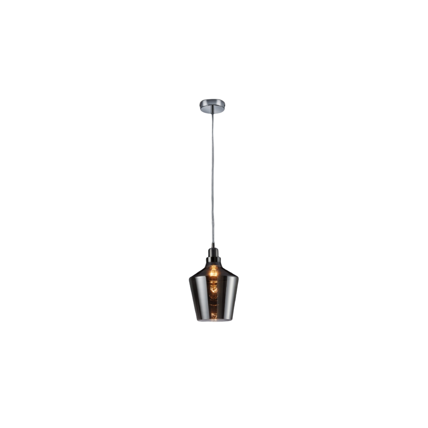 Calais 20 smoke glass pendant lamp Trio