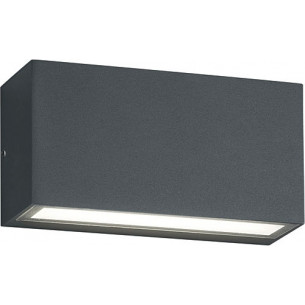 Trent LED anthracite outdoor wall lamp Trio