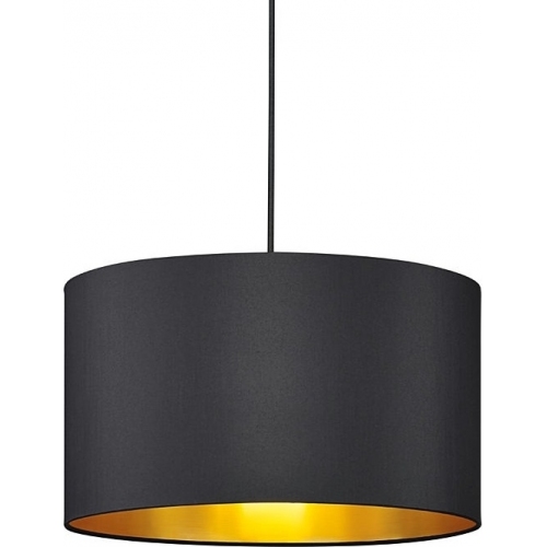 Hostel 40 black pendant lamp with shade Trio