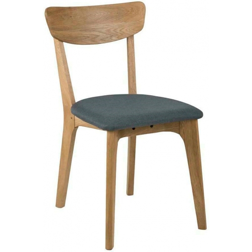 Taxi oak upholstered wooden chair Actona