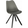 Norden Star Square black&amp;grey chair Intesi