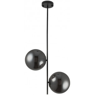 Stylowa Lampa sufitowa szklane kule Venus II szkło dymione Step Into Design do salonu i nad stół