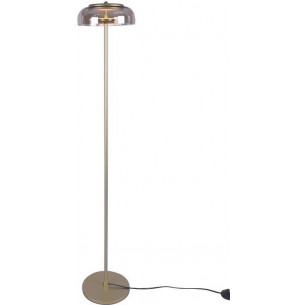 Lampa podłogowa szklana Disco LED Step Into Design do salonu i sypialni