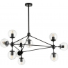 Astrifero X transparent&amp;black designer glass balls lamp Step Into Design 2