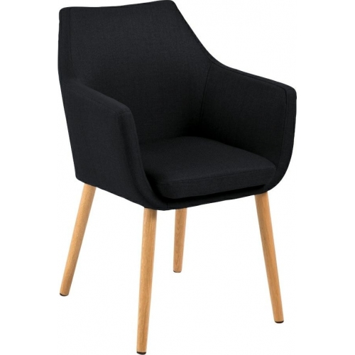 Nora anthracite upholstered chair...