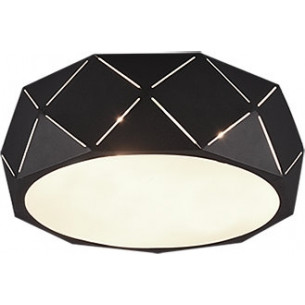 Zandor 40 black modern ceiling lamp Trio