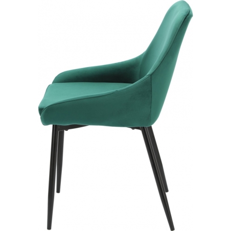 Floyd green velvet chair Intesi