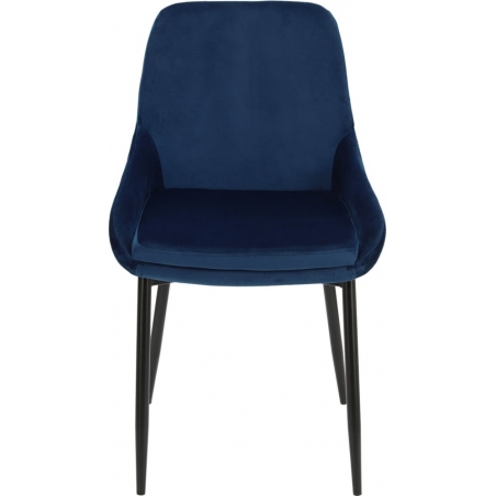 Floyd navy blue velvet chair Intesi