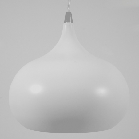 Riva Fat 24 white pendant lamp Lucide