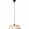 Crosstown 48 light wood&amp;black boho bamboo pendant lamp Brilliant