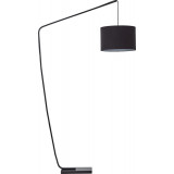 Daria 40 black high floor lamp Brilliant