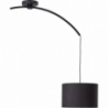 Daria 40 black semi flush ceiling lamp Brilliant