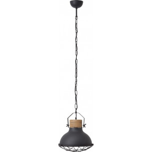 Emma 33 black corundum industrial pendant lamp Brilliant