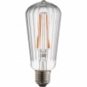 Led St64 Filament Ribbet E27 4W 2200K transparent decorative bulb Brilliant