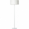 Galance white floor lamp with lampshade Brilliant