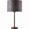 Galance black table lamp with lampshade Brilliant
