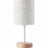 Galance 31 light wood&amp;white side table lamp Brilliant