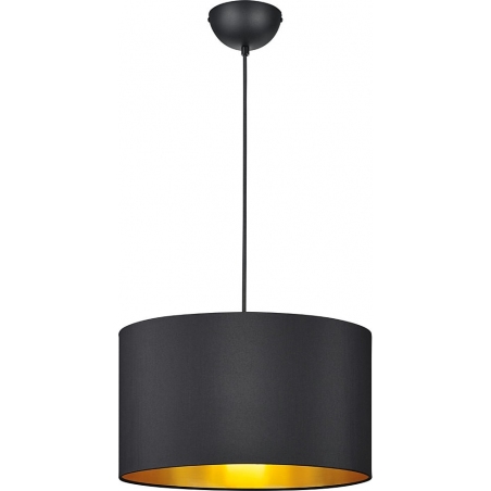 Hostel 40 black pendant lamp with shade Trio
