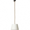 Stylowa Lampa wisząca rustykalna Sailor 35 naturalny/biały Brilliant do salonu i kuchni
