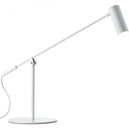Lampa biurkowa kreślarska Soeren LED biały mat Brilliant do gabinetu i dla dzieci