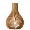 Bodo 38 birch wooden pendant lamp Lucide