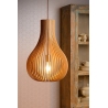 Bodo 38 birch wooden pendant lamp Lucide