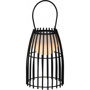 Lampa ogrodowa Fjara Led czarna Lucide na taras i balkon 2