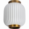 Gosse 19 white&amp;brass porcelain ceiling lampLucide