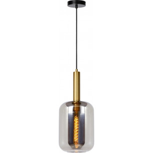 Joanet 22 smoke glass pendant lamp Lucide