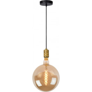 Jova brass "bulb" pendant lamp Lucide