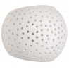 Gipsy Round white gypsum wall lamp Lucide