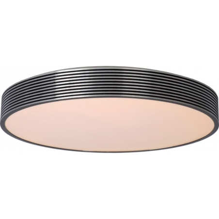 Malin 39 LED black modern round ceiling lamp Lucide
