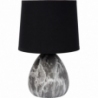 Marmo black ceramics table lamp Lucide