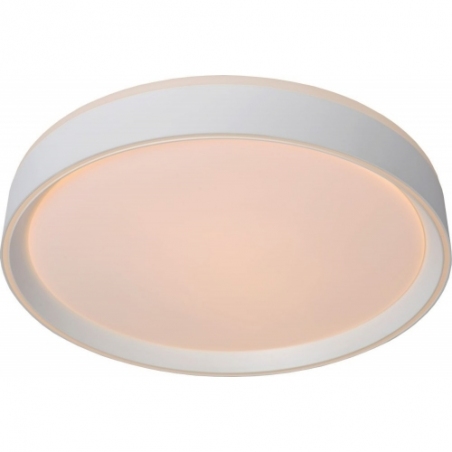 Nuria 40 LED white modern round ceiling lamp Lucide