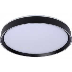 Nuria 50 LED black modern round ceiling lamp Lucide