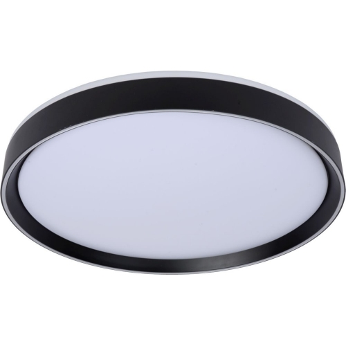 Nuria 50 LED black modern round ceiling lamp Lucide