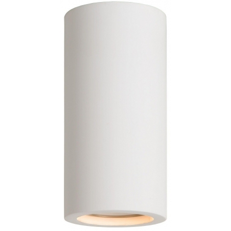 Gipsy Round 14 white gypsum ceiling lamp Lucide