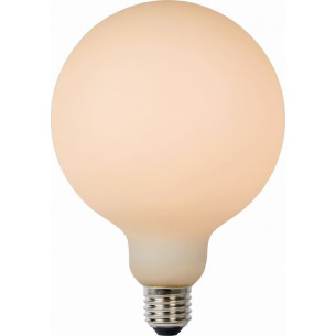 Step Led E27 8W 12,5 cm white dimmable bulb Lucide