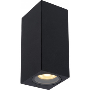 Zaro II black outdoor wall lamp Lucide