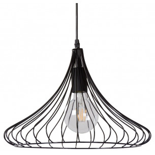 Vinti 39 black wire pendant lamp Lucide