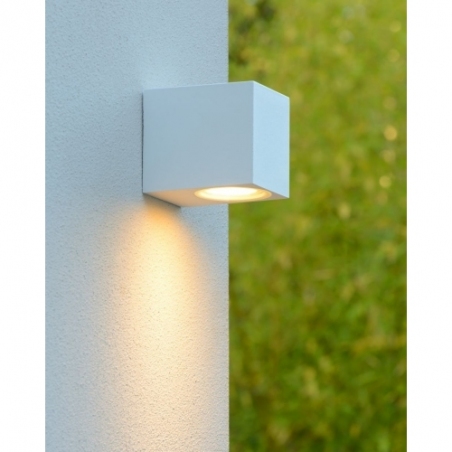Zaro white outdoor wall lamp Lucide